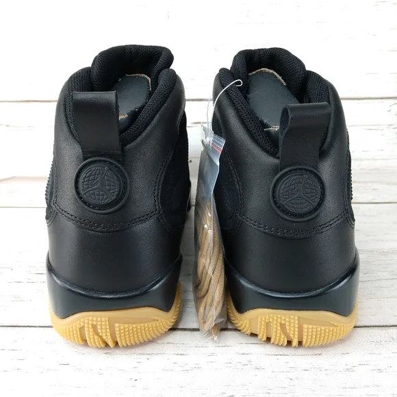 Air Jordan 9 Retro Boot NRG Black Light Brown Utility Activewear Sneakers - Picture 5 of 15